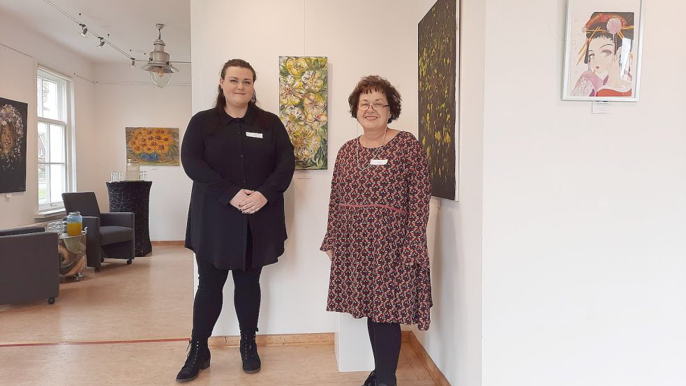 Claudia Dalge (links) und ihre Mutter Margaret freuen sich auf viele Besucher. Foto: privat