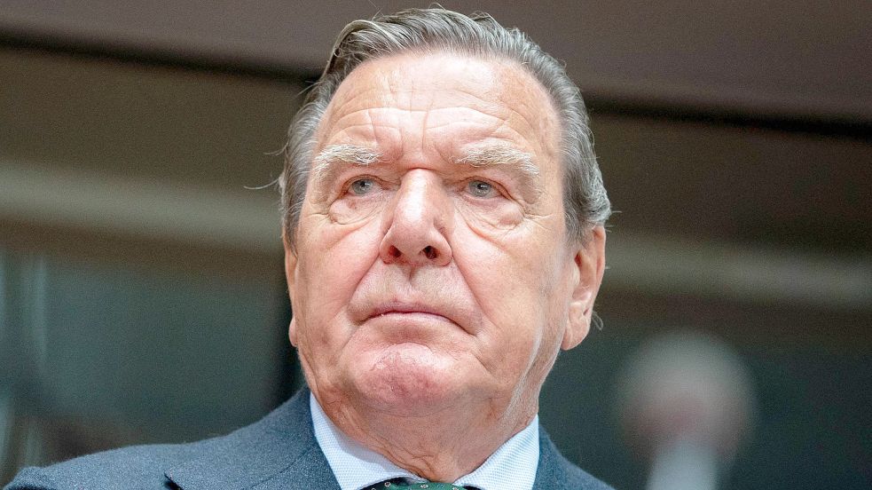 Ex-Bundeskanzler Gerhard Schröder stand zuletzt häufig in der Kritik. Foto: Nietfeld/DPA