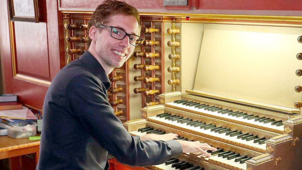 Der Organist Gert van Hoef gastiert am kommenden Freitag, 26. Mai, in der Strücklinger Kirche St. Georg. Foto: privat