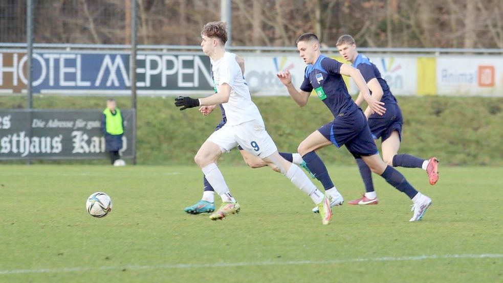 In der Bundesliga wusste sich Simon Hoffmann zu behaupten. Das Foto zeigt ihn in einem Spiel gegen Hertha BSC Berlin. Foto: Privat