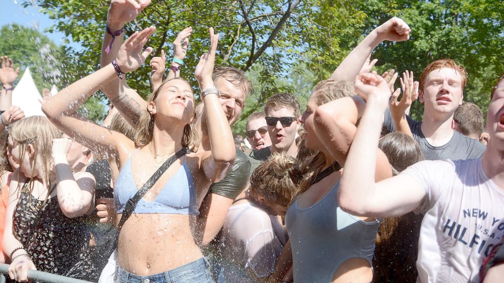 Beim Frühtanz in Tange wird wieder auf gutes Wetter gehofft. Das Foto stammt aus dem Jahr 2018. Archivfoto: Hellmers