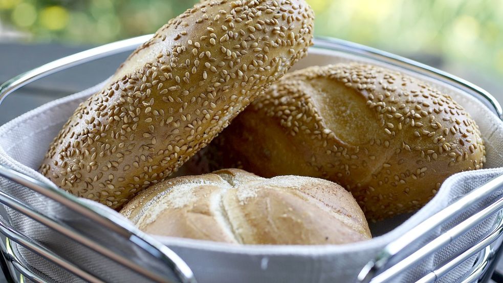 Verschiedene Brötchen werden angeboten. Foto: Pixabay