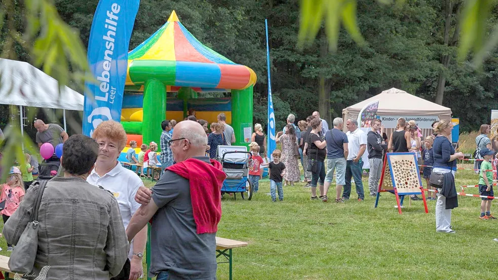 Zahlreiche nicht-kommerzielle Vereine und Einrichtungen feiern alljährlich im Julianenpark. Foto: Martensson
