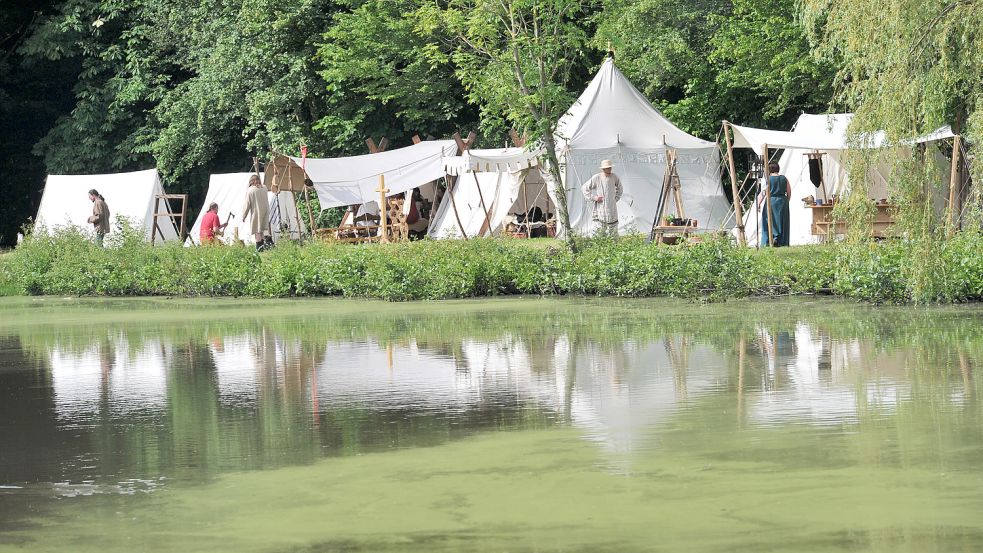 Seit Jahren lässt sich das Heerlager in Timmel nieder. Foto: Ortgies/Archiv