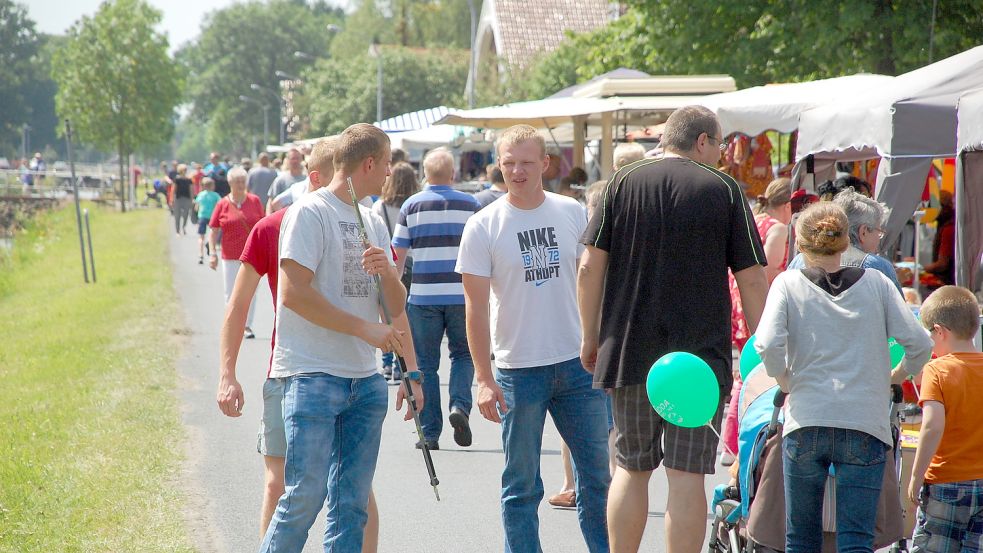 Zum Rathausfest wird wieder ein großer Flohmarkt erwartet.