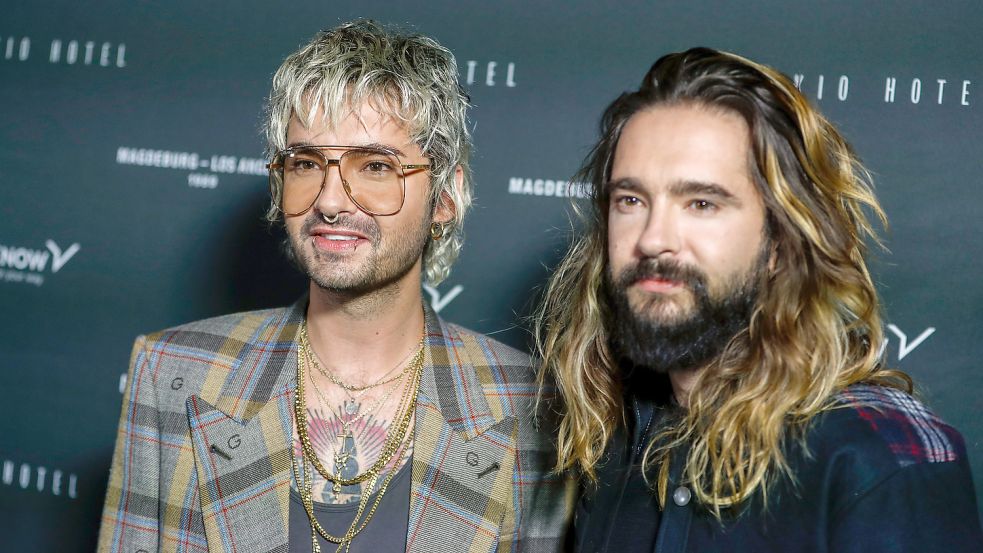 Bill und Tom Kaulitz wurden als Teenager mit ihrer Band Tokio Hotel berühmt, mussten früh nach Los Angeles ziehen. Foto: dpa/Gerald Matzka