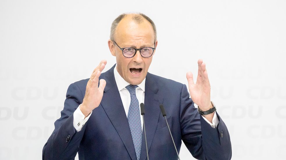 CDU-Chef Friedrich Merz hat sich festgelegt: Unter seiner Führung wird es keine Zusammenarbeit mit der AfD geben. Foto: Christoph Soeder