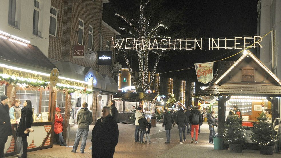 Mit der Resonanz auf den Weihnachtsmarkt waren die Schausteller in den letzten Jahren nicht zufrieden. Foto: Wolters/Archiv