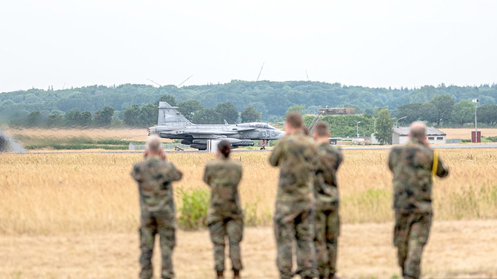 Bei der Übung Air Defender 23 zeigten die Bundeswehr und ihre Bündnispartner, zu was sie im Ernstfall fähig sind Foto: Benjamin Nolte