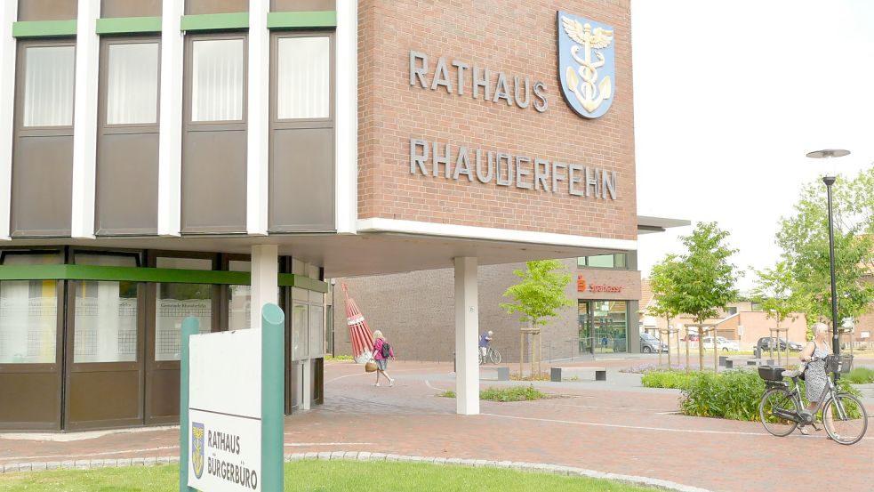 Am Donnerstag, 29. Juni, beginnt die Ratssitzung im Rhauderfehner Rathaus um 19.30 Uhr. Foto: Wieking