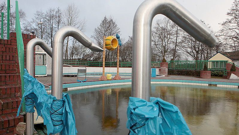 So sah das Freibad von einst aus. Foto: Archiv