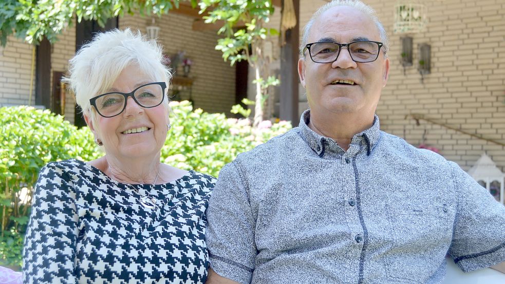 Wilma Mormina-Schoenmacker und Angelo Mormina feiern goldene Hochzeit. Foto: Weers