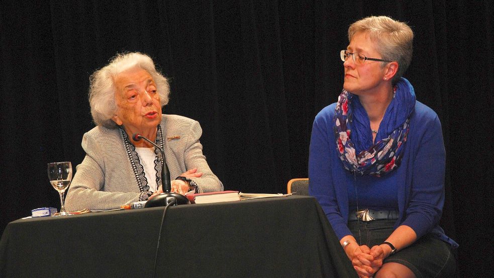 Die Begegnung mit Margot Friedländer hat Antje Hamer-Hümmling tief beeindruckt. Foto: Eden/Archiv