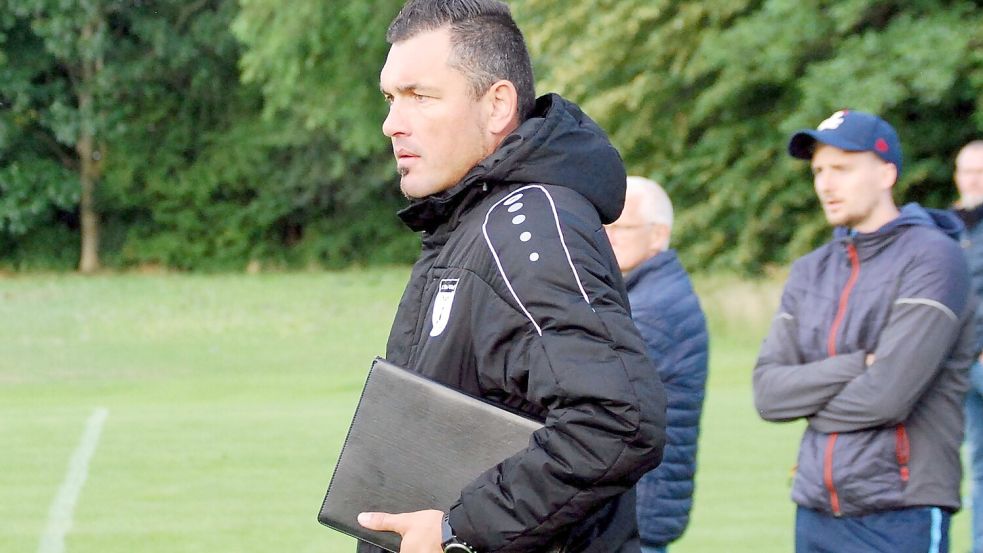 BW-Trainer Maik Stolzenberger war nur phasenweise zufrieden. Foto: Reemts