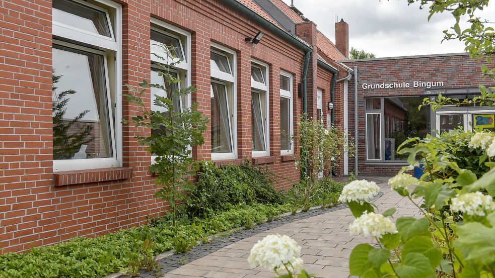 Die Grundschule Bingum. Foto: Ortgies