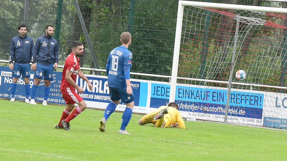 Daoud Jajan erzielte den Ausgleichstreffer für TuRa. Foto: Damm