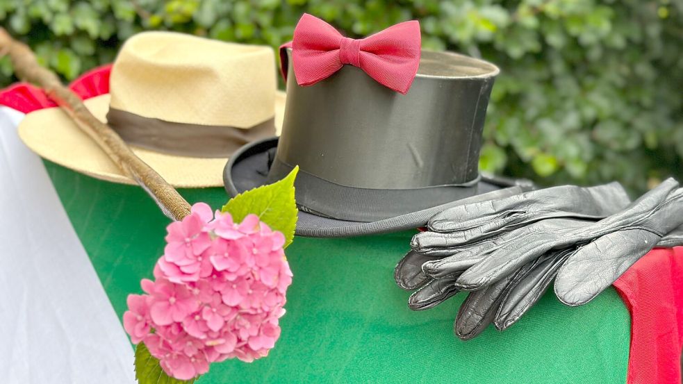 Mit Stock und Hut in den Gildefarben: Drei Tage lang wird in Friesoythe Schützenfest am ersten Wochenende im August gefeiert. Foto: Wimberg