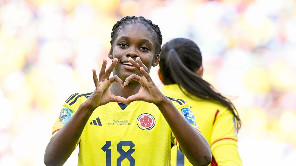 Fußball-WM Frauen - Kolumbien - Südkorea Foto: Dan Himbrechts