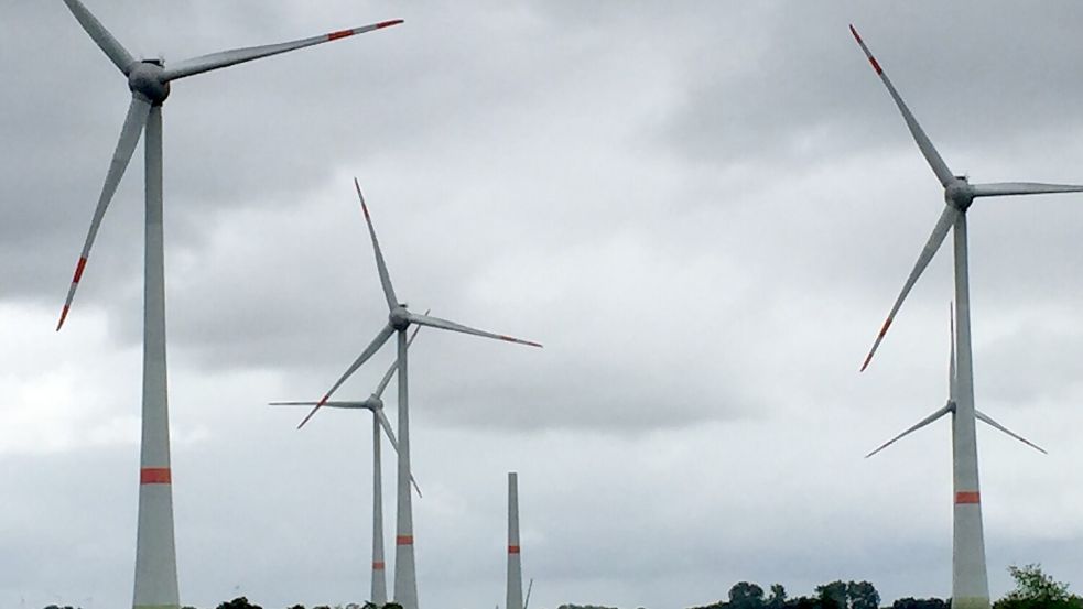 Im Windpark Detern-Scharrel steht die Anlage, die die Genossenschaft gekauft hat. Foto: OZ-Archiv