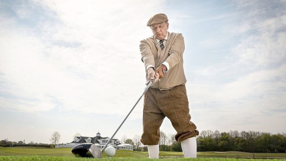 Golfspielen würde auch mit weniger Wasser funktionieren. Foto: dpa/Thomas Kost