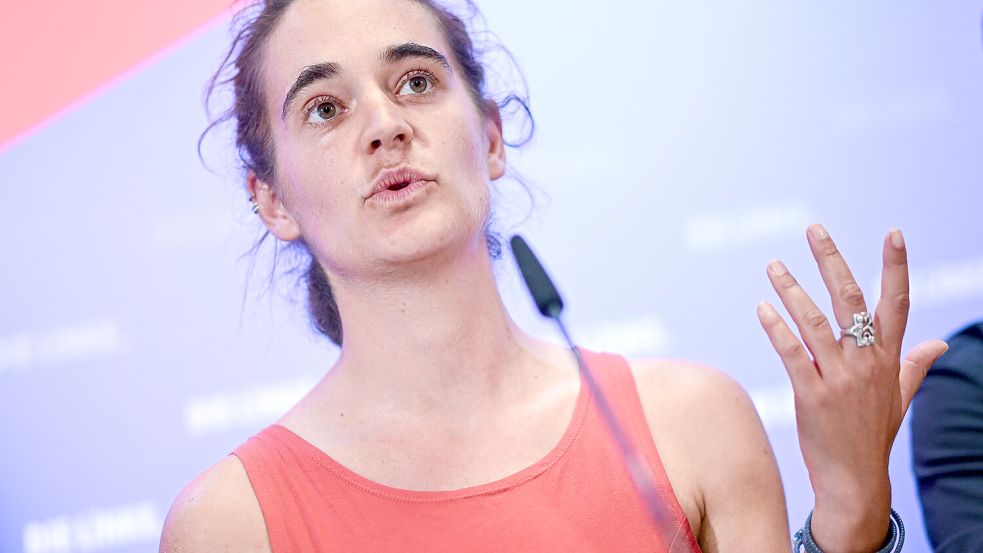 Soll für die Linke bei der Europawahl im kommenden Jahr antreten: die Flüchtlings- und Klimaaktivistin Carola Rackete. Foto: dpa/Britta Pedersen