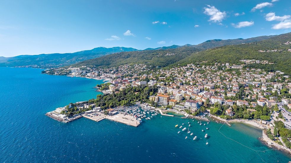 Urlaubsparadies Opatija in Kroatien. Gerade im Adria-Anrainer Kroatien haben die Preise stark angezogen. Foto: dpa/VisitOpatija.com