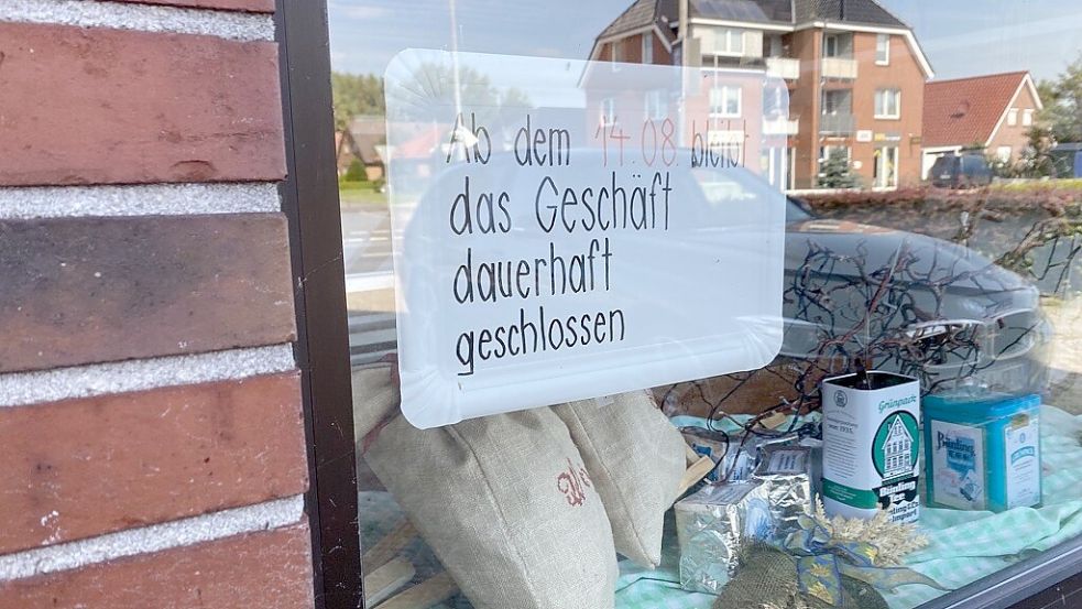 Nur noch Samstag hat die Bäckerei geöffnet, bevor sie dauerhaft geschlossen wird.