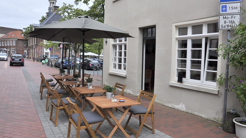 In der Neuen Straße 5 ist jetzt ein Schuhcafé. Foto: Wolters