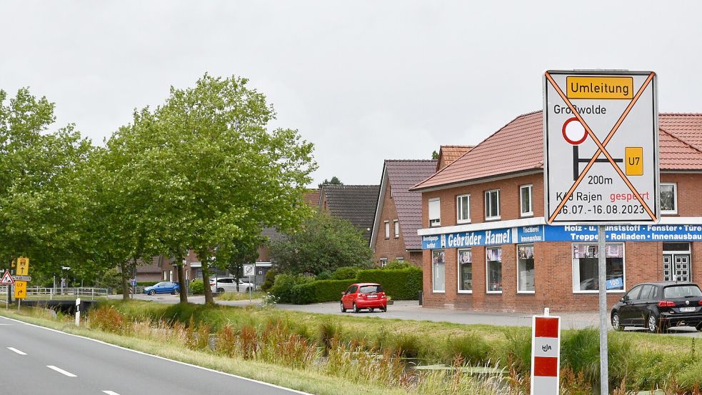 Für die Bauarbeiten am Rajen wird mehr Zeit benötigt. Archivfoto: Scherzer