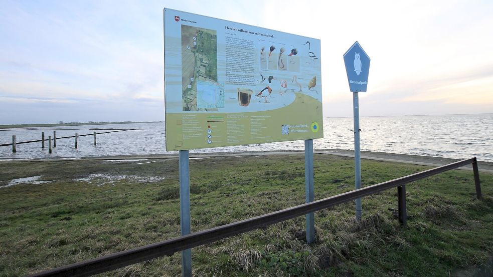 Infos gibt es auch an der Bohrinsel. Foto: Archiv
