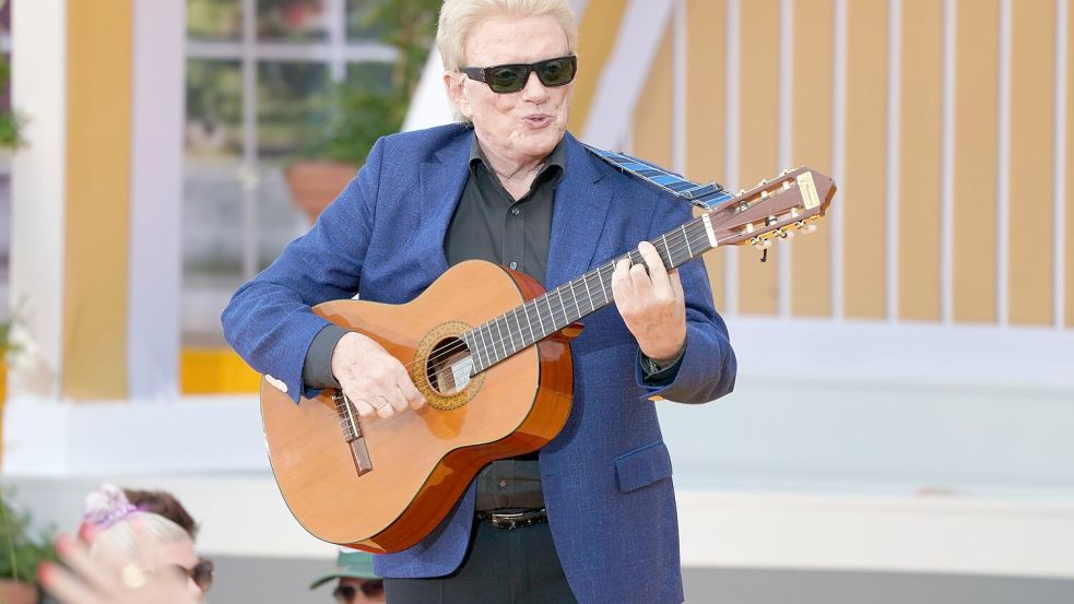 Sänger Heino in der ARD-Sendung „Immer wieder Sonntags.“ Foto: imago images/HOFER
