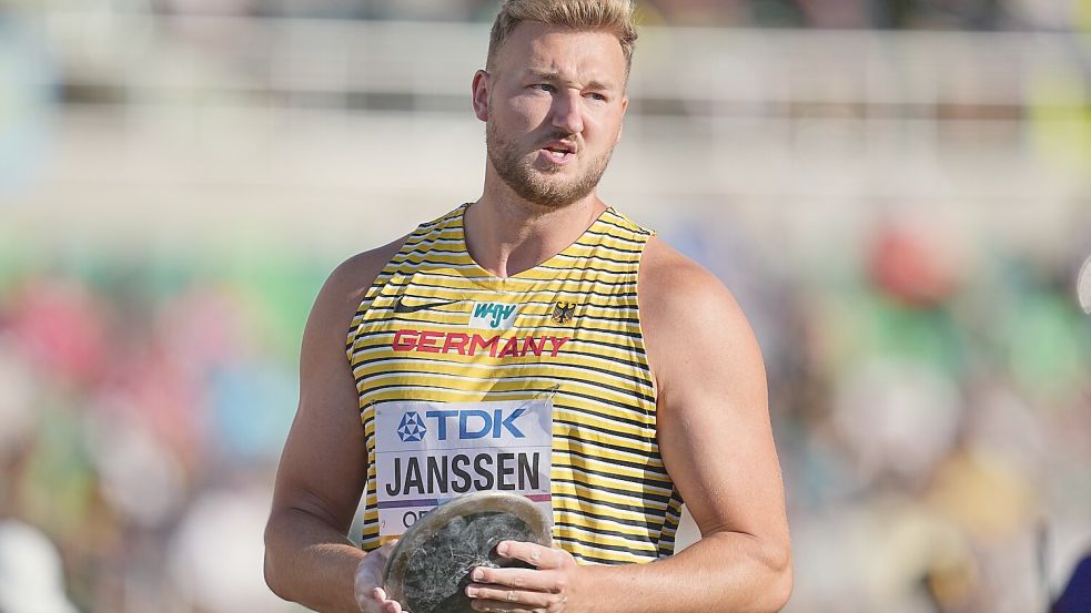 Henrik Janssen hofft auf den großen Wurf. Foto: DPA