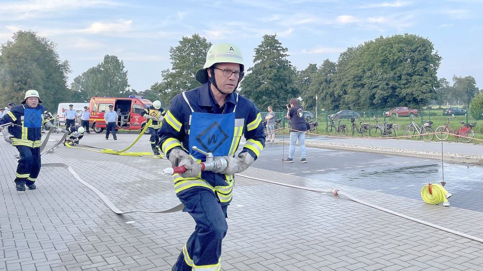 Auf die Schnelligkeit und die Technik kam es an. Foto: Hinderks