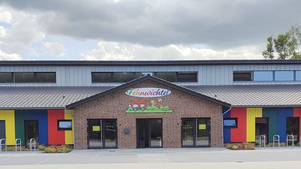 Die Kindertagesstätte „Fehnwichtel“ in Holterfehn ist bereit für die Eröffnung.