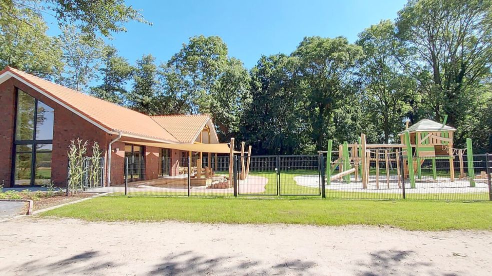 Auch der Naturkindergarten in Potshausen wurde fertiggestellt.