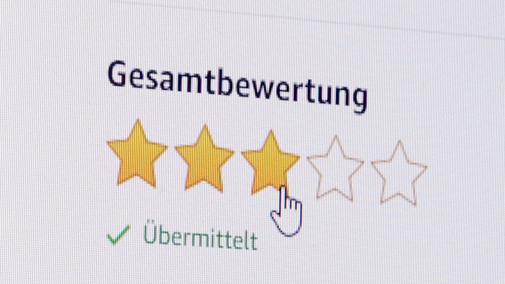 Weil er ein Autohaus im Internet schlecht bewertete, hat ein Mann nun Ärger. Symbolfoto: Weese/dpa