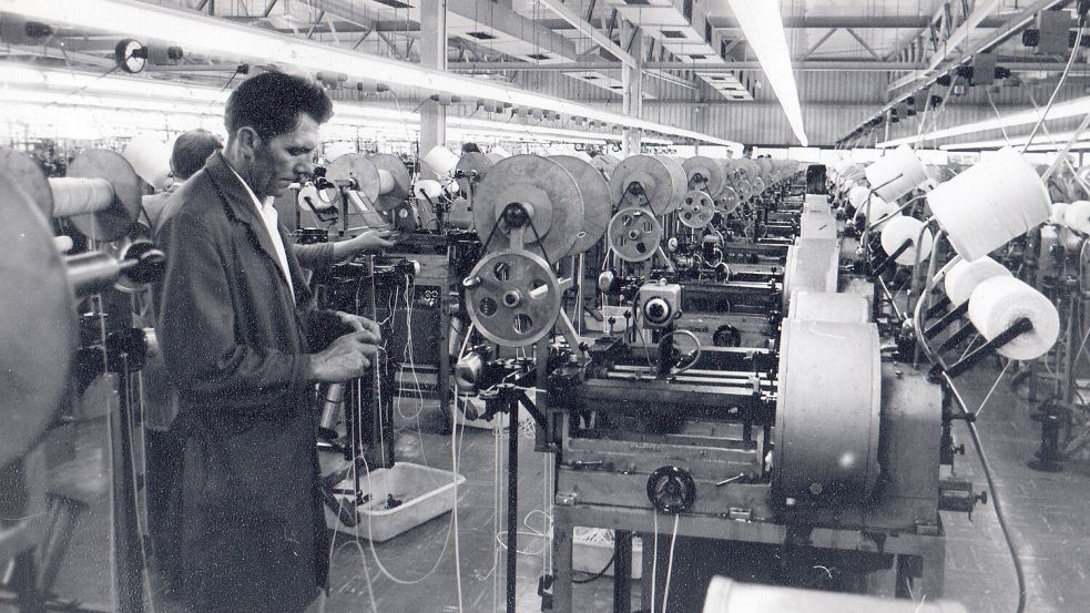 Das Foto zeigt die Produktion 1971 im Jahr des zehnten Geburtstages.