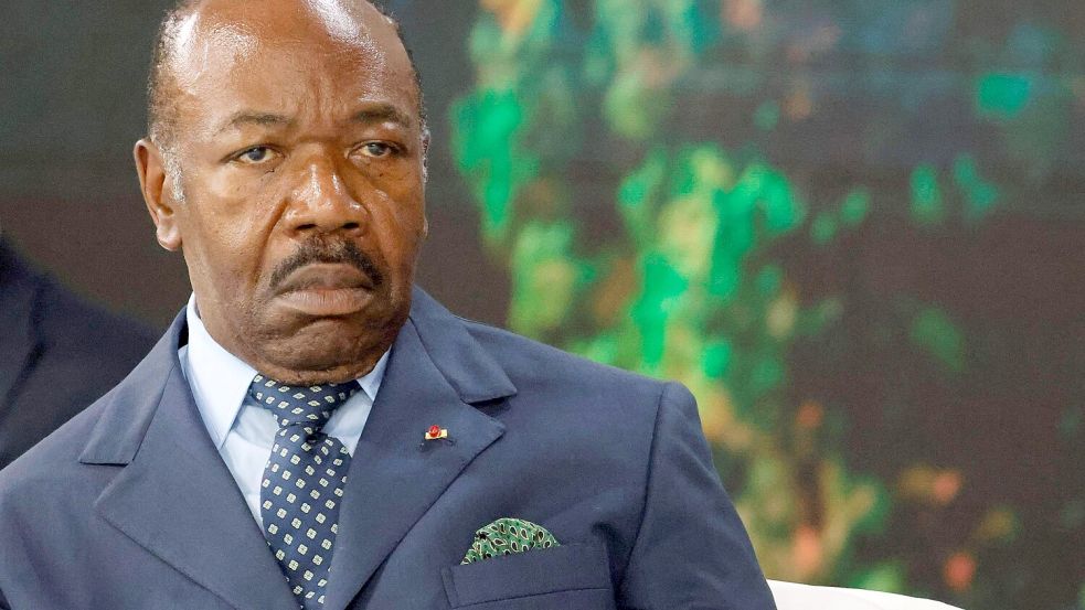 Der langjährige Staatschefs Ali Bongo Ondimba wurde am vergangenen Wochenende zum Sieger der Wahlen erklärt. Jetzt haben Soldaten nach eigenen Angaben die Regierung gestürzt. Foto: AFP/Ludovic Marin