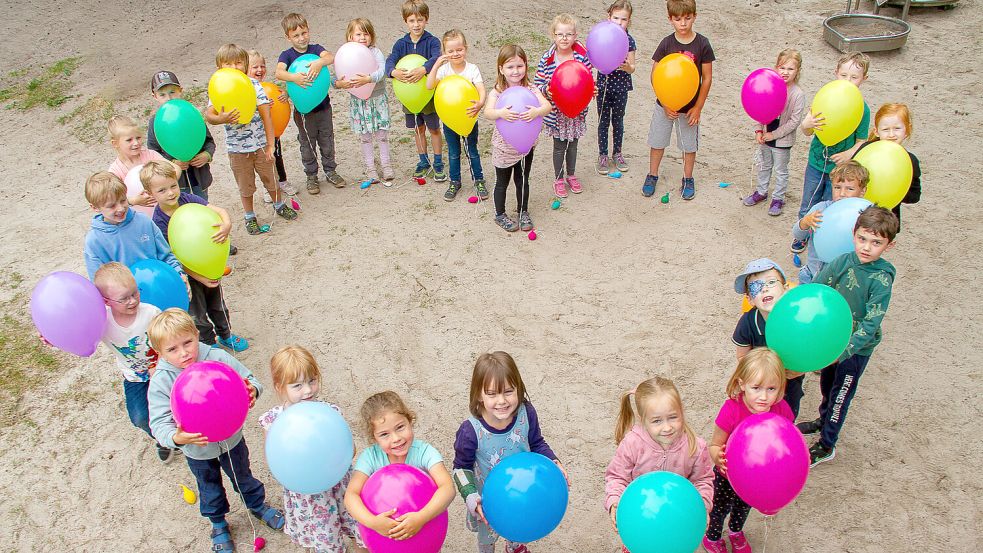 Der Kindergarten Kunterbunt wird 50 Jahre alt. Foto: Nico Skarwan