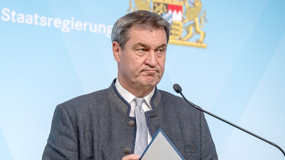 Der bayerische Ministerpräsident Markus Söder hat in der Aiwanger-Affäre erneut Stellung bezogen. Foto: dpa/Peter Kneffel