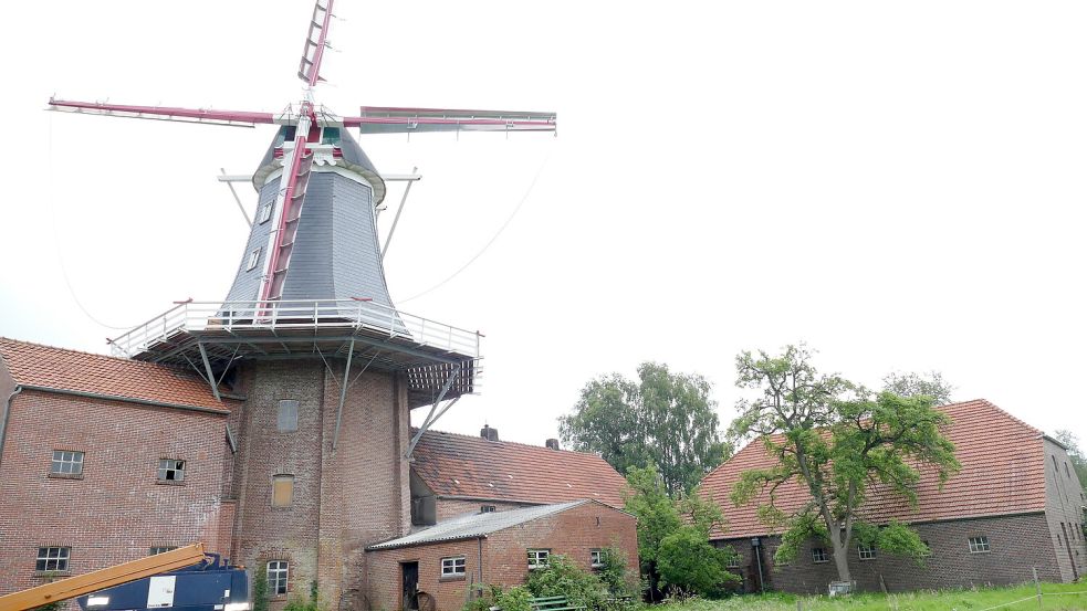 Der Mühlenverein Backemoor lädt für Samstag, 2. September, zum Tag der offenen Tür in die Backemoorer Mühle ein. Foto: Archiv