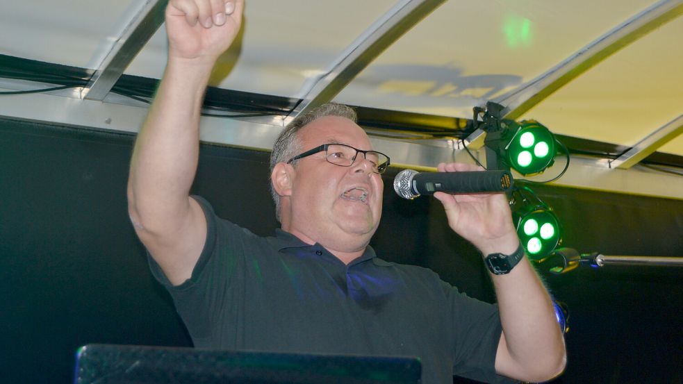 DJ Frank Sonntag sorgt auf Partys in der Region für Stimmung. Archivfoto: Weers
