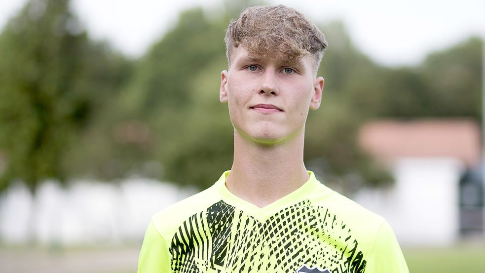 Jonas Nessen traf nach seiner Einwechslung doppelt für Larrelt. Foto: Doden/Emden