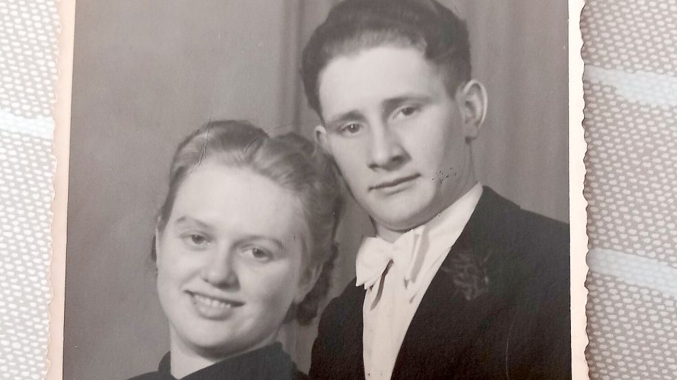 Hermann und Foline Potthast am Tag ihrer Verlobung. Foto: Scherzer