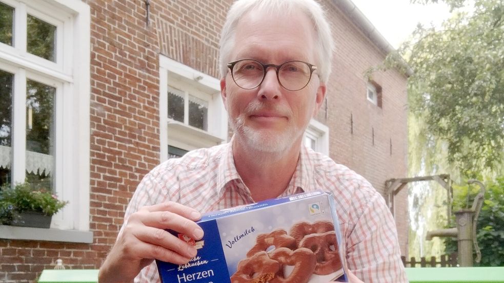 Mag Lebkuchen auch im Sommer: Pastor Martin Kaminski