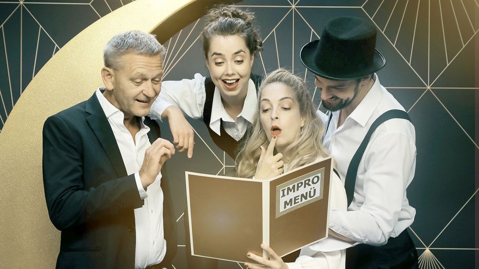 Die Improvisationsgruppe „Chaos Royal“ kommt ins Boulevardtheater Bremen. Foto: Boulevardtheater Bremen