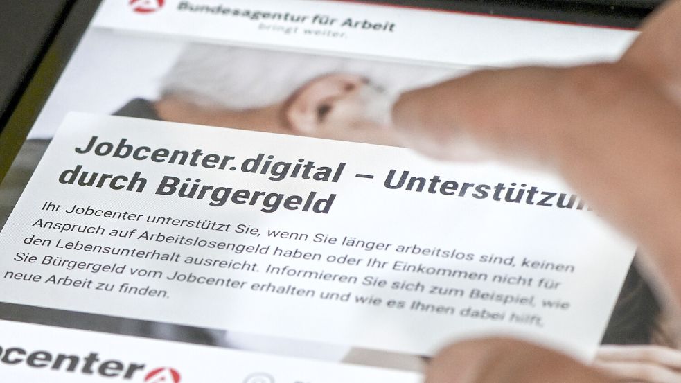 Die Erhöhung des Bürgergeldes hatte nicht nur für positive Reaktionen gesorgt. Foto: dpa/Jens Kalaene