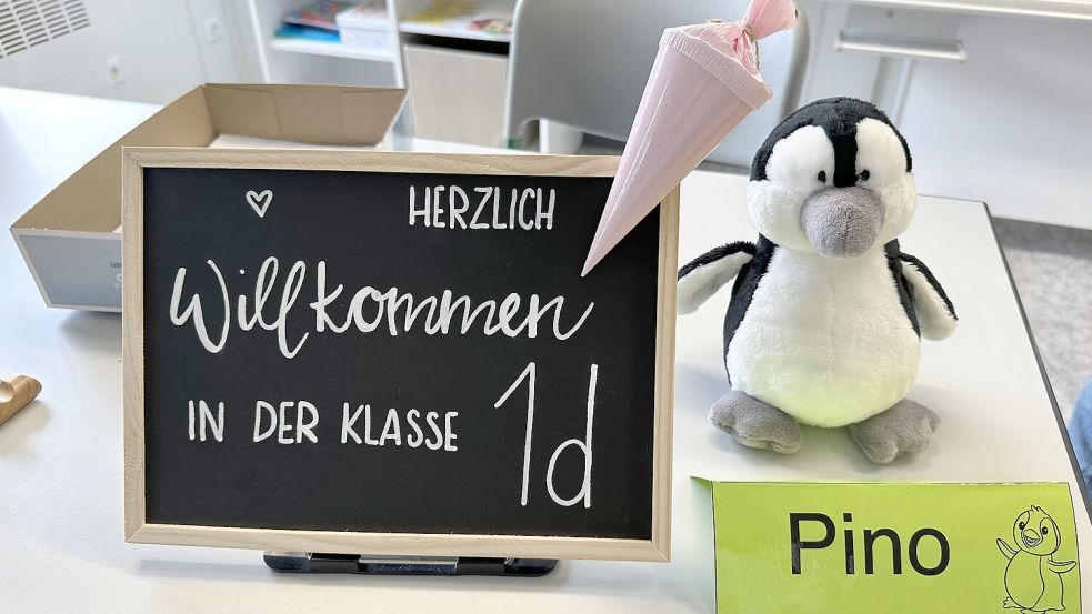 Foto aus einem Container-Klassenzimmer: Es kommt immer darauf an, wie kindgerecht und liebevoll der Raum gestaltet ist. Foto: Lars Laue
