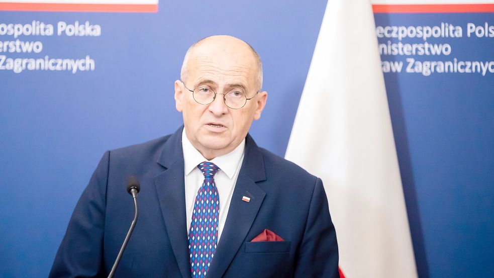 Polens Außenminister Zbigniew Rau steht im Fokus der Visa-Affäre. Foto: dpa/Christoph Soeder