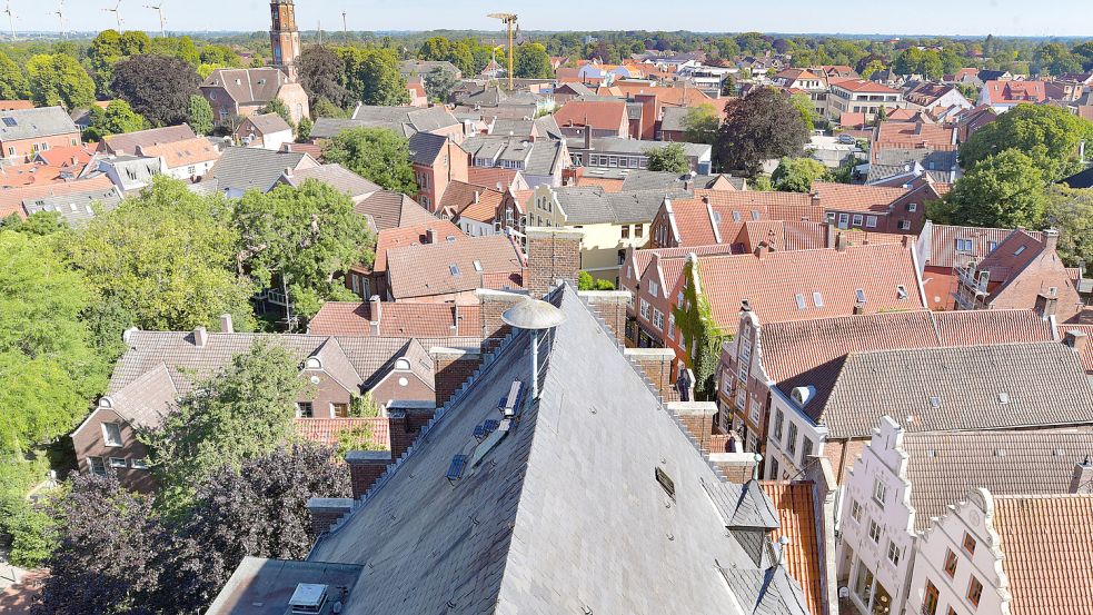 Leer mit seiner Altstadt ist bei Touristen beliebt. Foto: Ortgies/Archiv